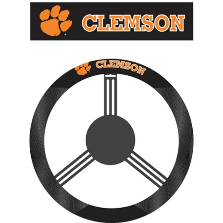 - NCAA Clemson Tigers Poly-Suede Steering Wheel Cover