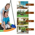 thumbnail image 6 of Gymax 40'' Flying Saucer Tree Swing Outdoor Play Set w/ Adjustable Ropes Colorful, 6 of 10