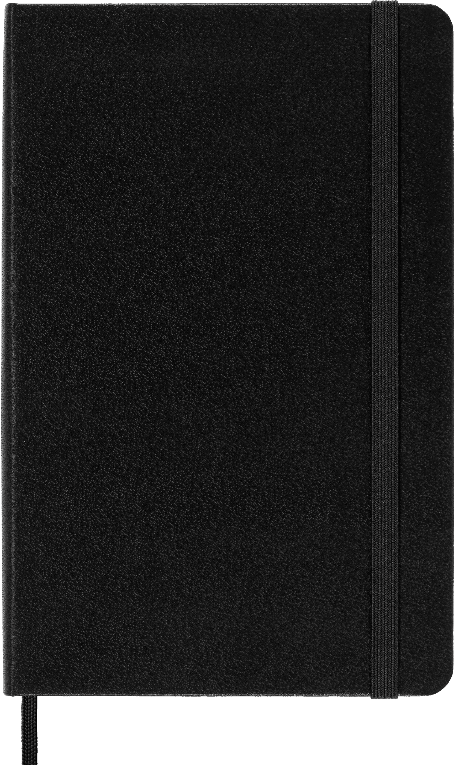 Moleskine Classic Notebook, Hard Cover, Medium (4.5" x 7"), Plain, Black