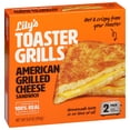 thumbnail image 3 of Lily's Toaster Grills - American Cheese Sandwich - Frozen Meal, 2 Pack, 3 of 9