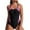 Hot Pink A, variant on Swimming Suits for Women Color Block Print Tummy Control One Piece Bathing Suits Scoop Neck Back Cutout Modest Swimwear