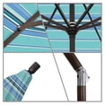 thumbnail image 3 of 11 Pieds Aluminium Marché Parapluie Collier Inclinaison DV Bronze/Sunbrella/Dolce Oasis, 3 of 3