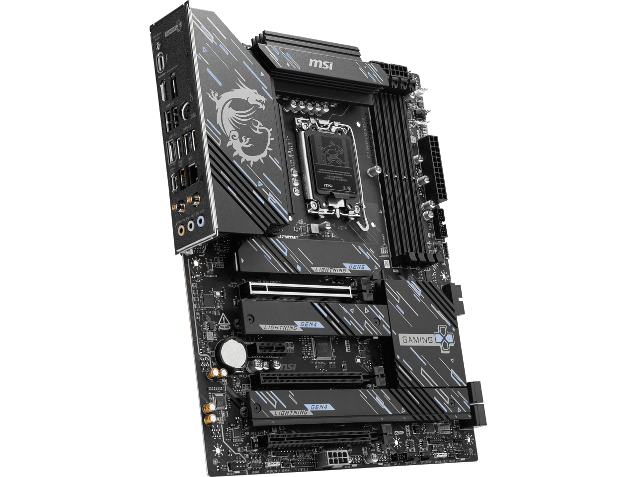 MSI Z890 GAMING PLUS WIFI LGA 1851 Intel Z890 SATA 6Gb/s ATX Motherboard