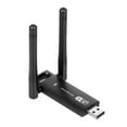 thumbnail image 2 of Amdohai Wireless-N 2.4G USB Adapter 300Mbps Transmitting Rate WiFi 4 USB Adapter with Dual Antennas Black, 2 of 7