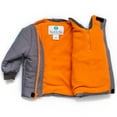 thumbnail image 3 of Buckle Me Baby Coat - Safer Car Seat Coat Unisex Warm Winter Jacket / Winter Coat - Grey Toasty - Kids Size 5 - As Seen On Shark Tank, 3 of 7