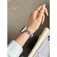 thumbnail image 4 of Puppy Decorative Denim Strap, 38mm 40mm 41mm 42mm 44mm 45mm Unisex Bands,Apple Watch Strap for Series SE 1-9, 4 of 5