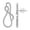 Sterling Silver, variant on FINE JEWELRY Sterling Silver Diamond Fashion Earrings (1/2 cttw, I2-I3 Clarity, I-J Color)