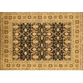 thumbnail image 1 of Ahgly Company Indoor Rectangle Oriental Brown Industrial Area Rugs, 8' x 12', 1 of 4