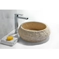 thumbnail image 2 of Anzzi LS-AZ149 Desert Ash Vessel Sink in Classic Cream Marble, 2 of 3