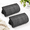 Grey-2 Pack, variant on Black 2 Pack Universal Removable Padded Zero Gravity Chair Headrest Cushions