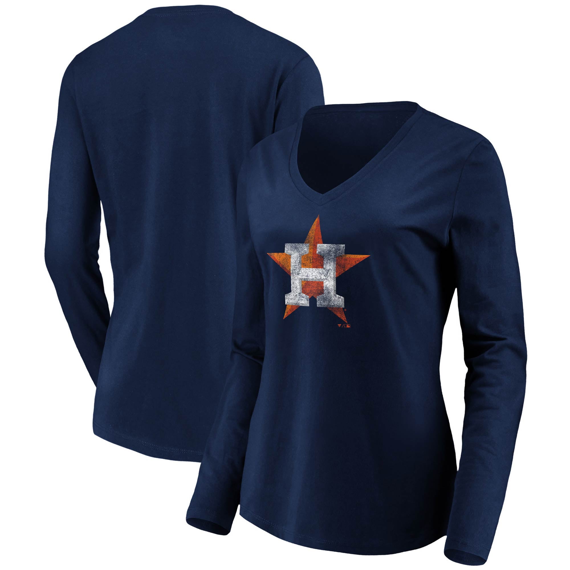 Women's Houston Astros Long Sleeve V-Neck T-Shirt Zambia Ubuy