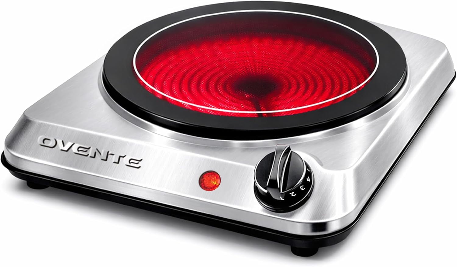 brunt ブラント now one ナウワン 小型コンロ Rival Single Burner 145mm 1-Coil Black Countertop Burner - Walmart.com