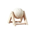 thumbnail image 1 of Poste para rascar s, juguete para gatos, soporte de madera resistente para de interior 18x18x16cm jinwen pelota para rascar gatos, 1 of 8