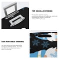 thumbnail image 3 of Fotbe Christmas Gnome Snowflake Funda Protectora para Equipaje, Antirrayones y Resistente a la Suciedad, Compatible con Maletas de 18 a 32 Pulgadas-X-Large, 3 of 7