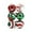 D, variant on Christmas Balls Ornaments for Xmas Tree- 6 Pcs Shatterproof Christmas Tree Decorations, 2.3" Hanging Balls Muti-Color Xmas Ball Ornaments Set for Holiday Party Decoration (D）