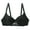 Black, variant on Women's nylon Blue chemical fiber underwear Bra For Womens Underwire Bra Lace Floral Bra Unlined Unlined Plus Size Full Coverage Bra