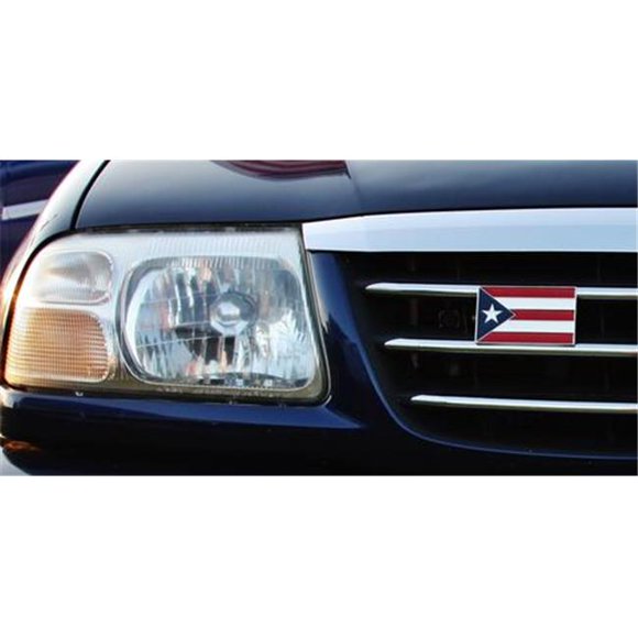 Grillie Puerto Rico Puerto Rico Flag Ornament, 2.375 x 3.875 in.