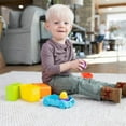 thumbnail image 2 of Fat Brain Toys Egg Stacker Bus Stacking & Nesting Toys, 2 of 4