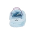 thumbnail image 4 of Kensie Cute Cross Strap Faux Fur Home Slippers, Blue (Women's), 4 of 9