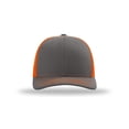 thumbnail image 3 of Gorra de béisbol Richardson 112 Trucker OSFA Carbón/Naranja, 3 of 3