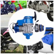 Peakora 2 Stroke High-Performance Engine Motor 2 Stroke 49cc 50cc High-Performance Engine Motor Pull Start Engine Motor for 49cc 50cc Pocket/Mini Dirt Bike