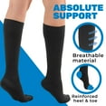 thumbnail image 3 of Compression Socks for Pregnant Women by Absolute Support 20-30mmHg Black Medium, 3 of 10