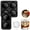 Black, variant on Baseball Ice Mold, Ice Ball Maker Mold, 3D Baseball Shaped Ice Molds for Whiskey, Cocktails, Bourbon & Beverages 2ball