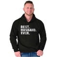 thumbnail image 3 of Best Husband Ever Trophy Hubby Gift Men's Big & Tall Graphic Hoodie Brisco Brands 5X, 3 of 5
