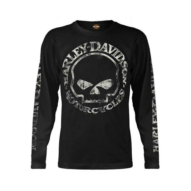 harley davidson willie g skull shirt