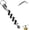 1PCS, variant on Mini Portable Pocket-Sized Wine Opener Keychain,Stainless Steel Multi-Tool Waiters Corkscrew Keychain,Red Wine Bottle Hinged Opener for Servers Travel Camping Picnic Gift