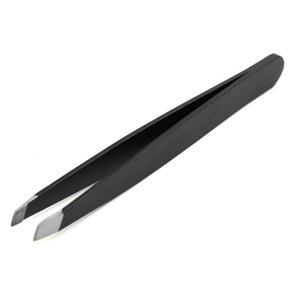 Unique Bargains Eyebrow Tweezers Slant Tip Eyebrow Shaping Facial Hair Removal Stainless Steel