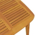 thumbnail image 3 of vidaXL 3 Piece Garden Dining Set Solid Wood Acacia, 3 of 5