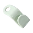 thumbnail image 1 of Ounissouiy Perchero extensible para ropa, miniabrigo ahorrador de espacio, ganchos de conector multiusos, gancho de enlace liso, verde para baño Type3 NO3, 1 of 6