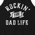 thumbnail image 3 of Instant Message - Rockin Dad Life - Father's Day Gift - Men's Jersey Tank Top, 3 of 6