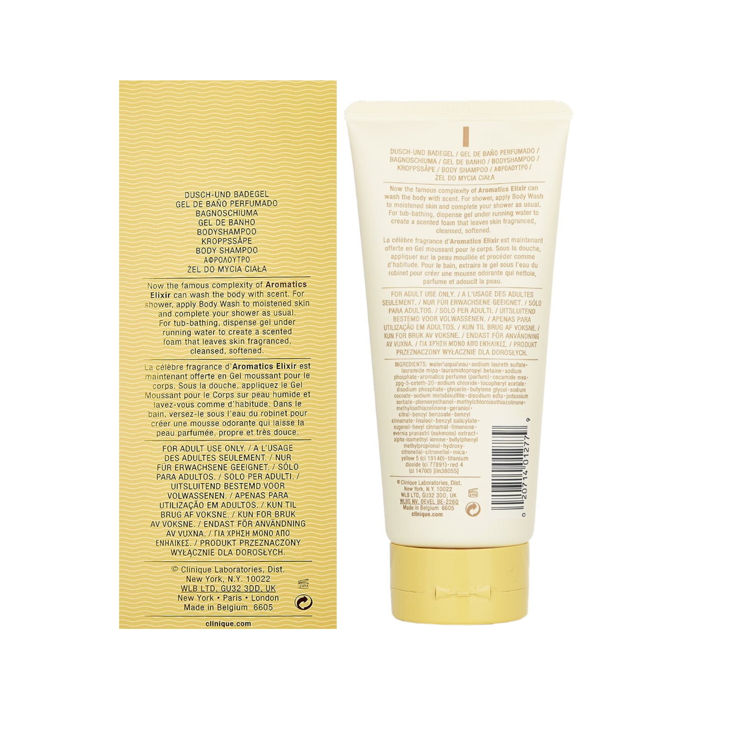 Clinique Aromatics Elixir Body Wash Gel, Scent, 6.7 oz