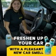 thumbnail image 2 of Refrescador de aire para coche Meguiar's, eliminador de olores, aroma a coche nuevo, 2 of 8