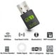 thumbnail image 2 of Adaptador USB WiFi Bluetooth, receptor externo de red inalámbrica de banda dual de 600 Mbps de 2,4/5 GHz, mini adaptador WiFi para PC/computadora portátil/computadora de escritorio, 2 of 7