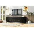 thumbnail image 3 of Tensun Black 79" TV Stand with 5 Drawers and Cabinet, Modern Entertainment Center Offering Ample Storage, Ideal for Living Room and Bedroom, 3 of 5