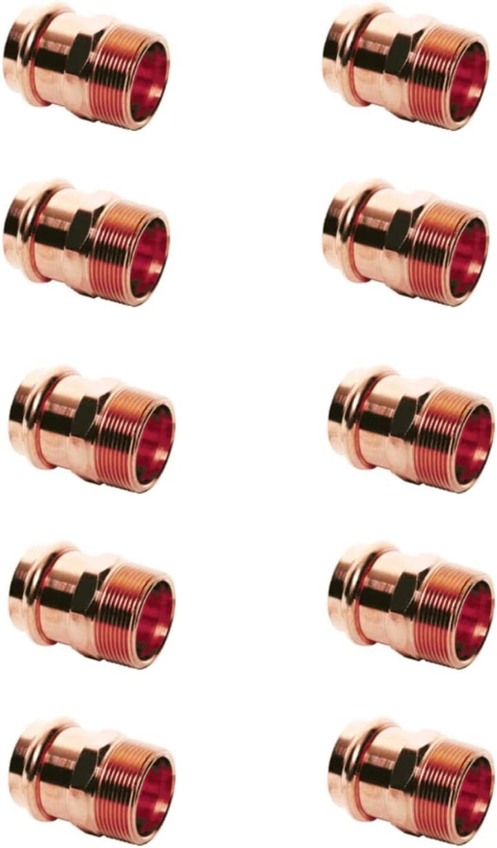 DMNI ProPress Fitting Adapter with Male Pack of 5 3/4 by 3/4 P x