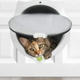 thumbnail image 2 of Porte pour Chat pour Animaux – Rabat Verrouillable à 4 Voies - pour Portes Intérieures et Extérieures, 2 of 5