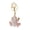 Pink, variant on Creative Frog Pendant Keychain Sparkling Rhinestones Inlaid Car Keyring Backpack Bag Charm Keychain Accessories