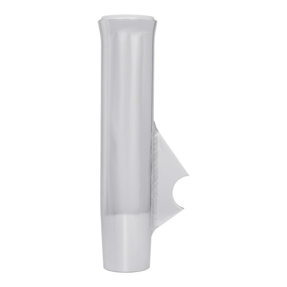 White Water 53304AL 10" Aluminum Silver Weld On Rod Holder With Blade For 1-5/16" Tubing FOr Fishing, Boat, Yacht, Camping, RV