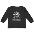 thumbnail image 3 of Inktastic San Diego California Travel Boys or Girls Long Sleeve Toddler T-Shirt, 3 of 5