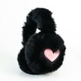 thumbnail image 1 of WinterProof Midnight Heart Faux Fur Earmuff, 1 of 9