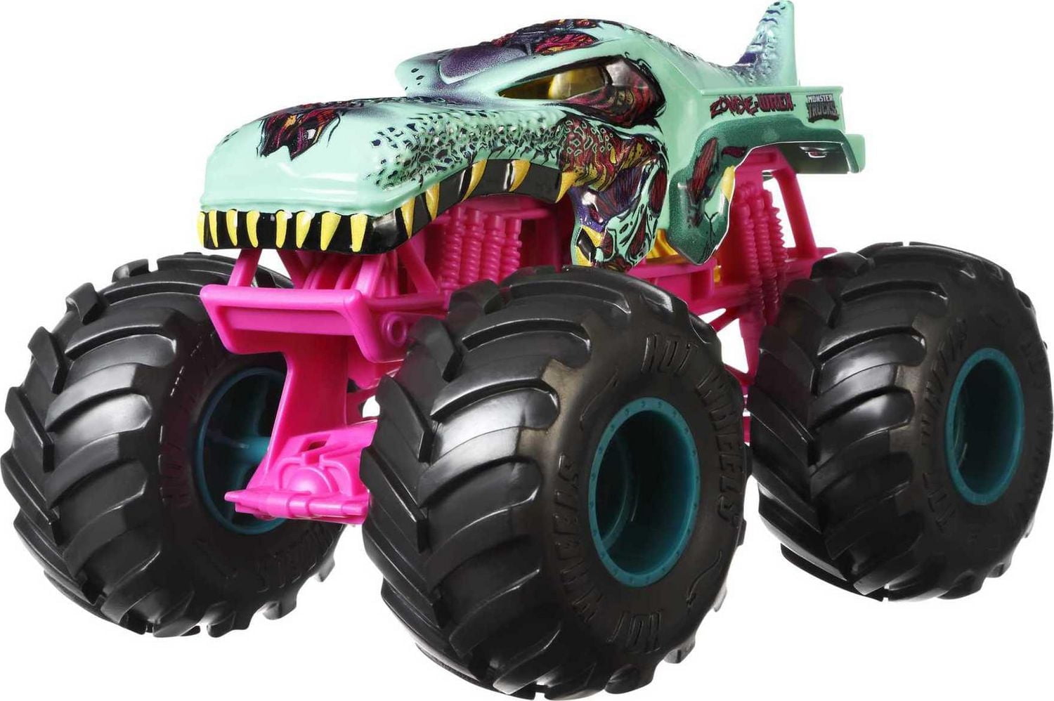 Véhicule Zombie-Wrex Hot Wheels Monster Trucks à l’échelle 1:24