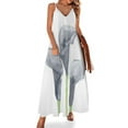 thumbnail image 1 of Vestido sin mangas de lirio de cala negro vestidos de verano para mujer 2024 ropa de mujer vestidos de noche de lujo 2024, 1 of 7