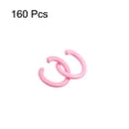 thumbnail image 3 of Unique Bargains Open Jump Rings, 8mm Colorful O-ring Connectors for DIY Crafts, Pink, 160Pack, 3 of 4