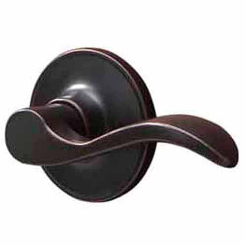 Schlage J10VSEV716 Aged Bronze Seville Passage Lever