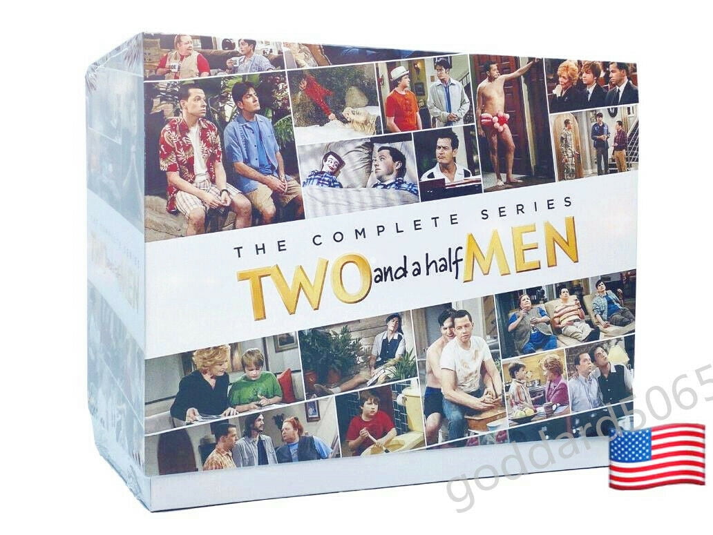 Two and a Half Men: The Complete Series Season 1-12 (DVD 39-Disc Box Set)  Sealed - Walmart.com