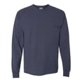 thumbnail image 1 of ComfortWash by Hanes Camiseta de manga larga de algodón hilado en anillos unisex XL Anchor Slate hanes GDH200, 1 of 1
